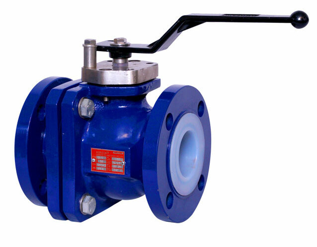 Teflon Lined Ball Valve